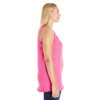 LAT Women's Hot Pink Curvy Premium Jersey Tank