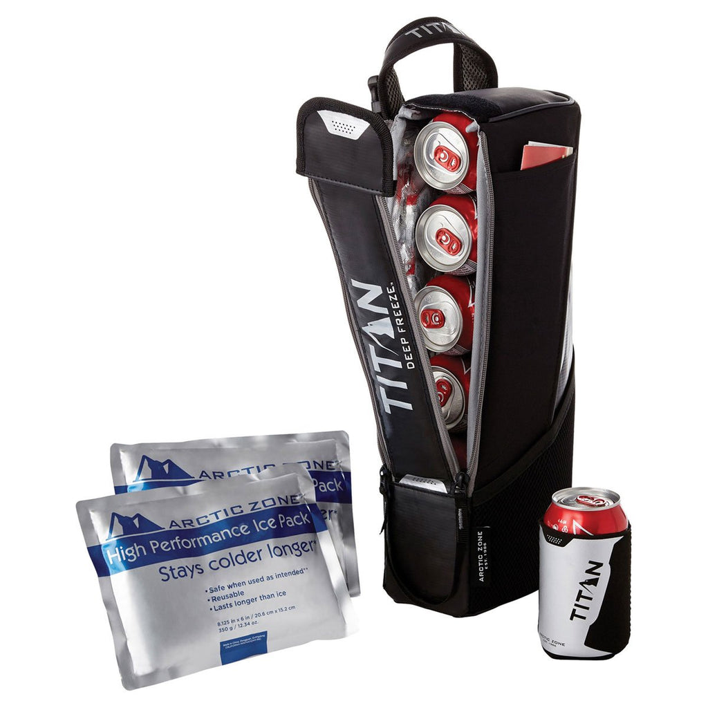Arctic Zone Black Titan Deep Freeze 6 Can Golf Cooler