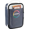 Arctic Zone Black Zipperless Lunch Pack with Tray