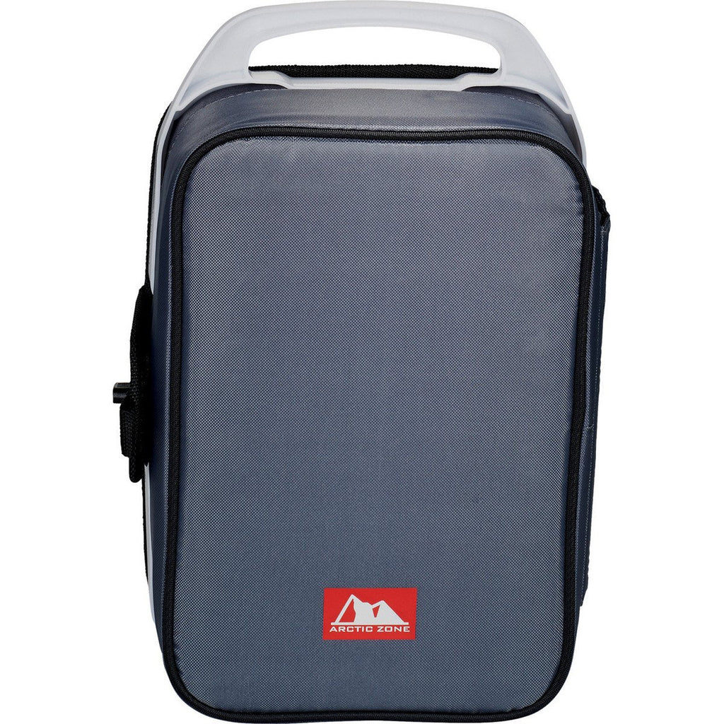 Arctic Zone Black Zipperless Lunch Pack with Tray