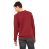 Bella + Canvas Unisex Cardinal Triblend Crew Neck Sweatshirt