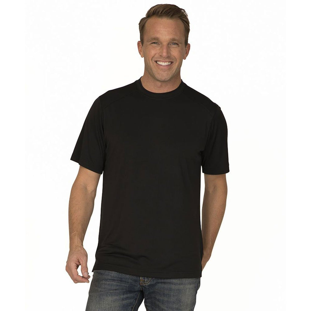 Charles River Men's Black Tru Performance Tee
