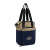 Gemline Desert Sand-Navy Blue Southport Insulated Picnic Kit