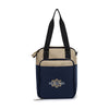 Gemline Desert Sand-Navy Blue Southport Insulated Picnic Kit