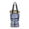 Gemline Desert Sand-Navy Blue Southport Insulated Picnic Kit