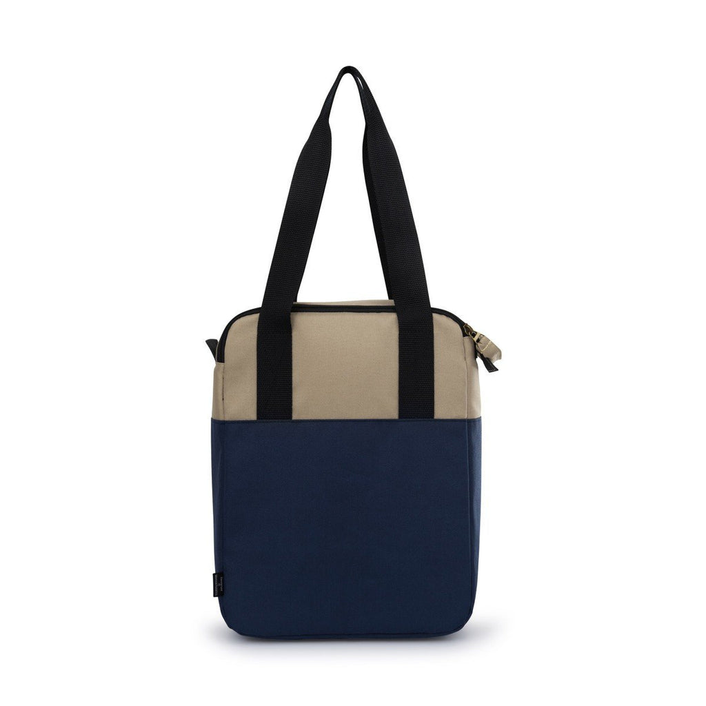 Gemline Desert Sand-Navy Blue Southport Insulated Picnic Kit