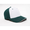 Pacific Headwear Dark Green/White Universal M2 Contrast Performance Cap