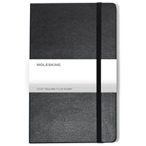 Moleskine Black Hard Cover Plain Large Notebook (5