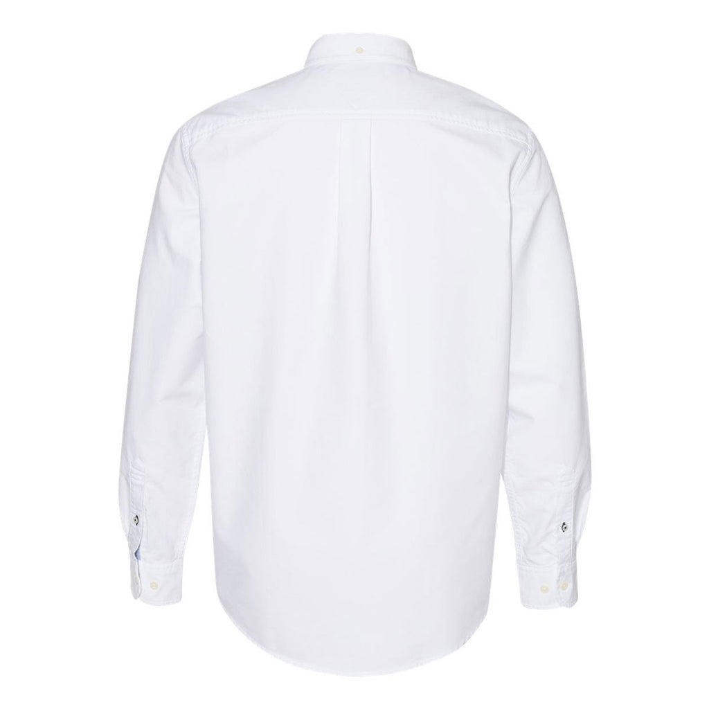 Tommy Hilfiger Men's Bright White New England Solid Oxford Shirt