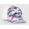 Pacific Headwear Pink Glamo Trucker Mesh Cap