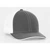 Pacific Headwear Graphite/White Universal Fitted Trucker Mesh Cap