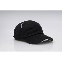 Pacific Headwear Black Velcro Adjustable Runners Cap