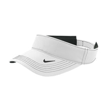 Nike White Dri-FIT Swoosh Visor