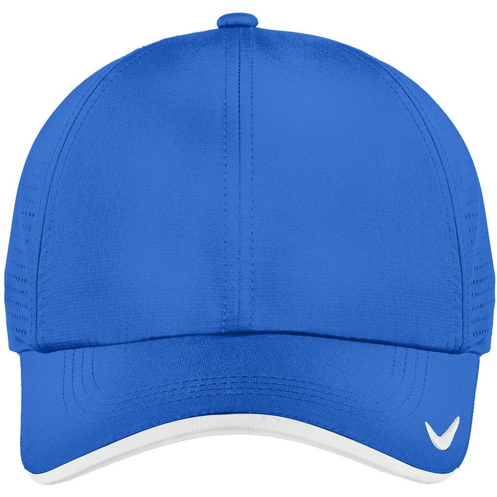 Nike Dri-FIT Blue Sapphire Swoosh Perforated Cap