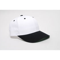 Pacific Headwear White/Black Universal Twill Cap