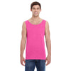 Comfort Colors Men's Neon Pink 4.8 oz. Tank