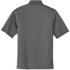 Nike Men's Grey Dri-FIT Short Sleeve Sport Swoosh Pique Polo