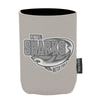 KOOZIE Grey Collapsible Neoprene Can Kooler