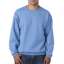 Jerzees Men's Columbia Blue 9.5 Oz. Super Sweats Nublend Fleece Crew
