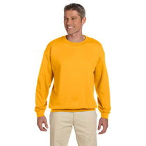 Jerzees Men's Gold 9.5 Oz. Super Sweats Nublend Fleece Crew