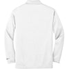 Nike Men's White Dri-FIT Long Sleeve Stretch Tech Polo