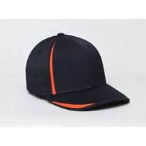 Pacific Headwear Black/Orange Universal M3 Performance Cap