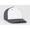 Pacific Headwear Graphite/White Universal F3 Performance Cap