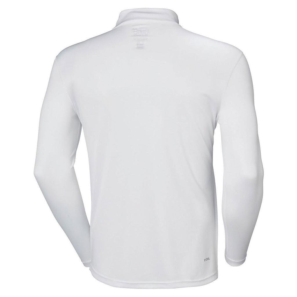 Helly Hansen Men's White Tech Half Zip