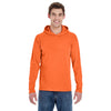 Comfort Colors Men's Bright Salmon 6.1 oz. Long-Sleeve Hooded T-Shirt