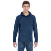 Comfort Colors Men's True Navy 6.1 oz. Long-Sleeve Hooded T-Shirt