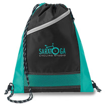 Gemline Turquoise Spark Sport Cinchpack