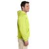 Jerzees Men's Safety Green 9.5 Oz. Super Sweats Nu-Blend Fleece Pullover Hood