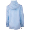 Charles River Women's Blue seersucker Bar Harbor Pullover