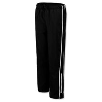 BAW Men's Black/White Two Stripe Pullover Pant
