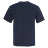 Bayside Men's Dark Navy USA-Made 100% Cotton Short Sleeve T-Shirt