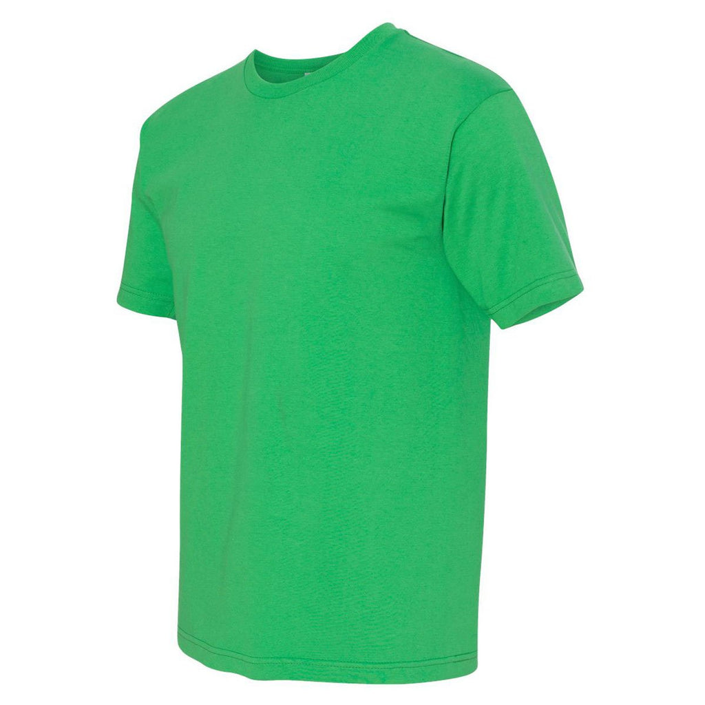 Bayside Men's Irish Kelly USA-Made 100% Cotton Short Sleeve T-Shirt