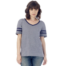Alternative Apparel Women's Vintage Navy/Navy Varsity T-Shirt