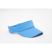 Pacific Headwear Columbia Blue Adjustable Woven Cotton Visor