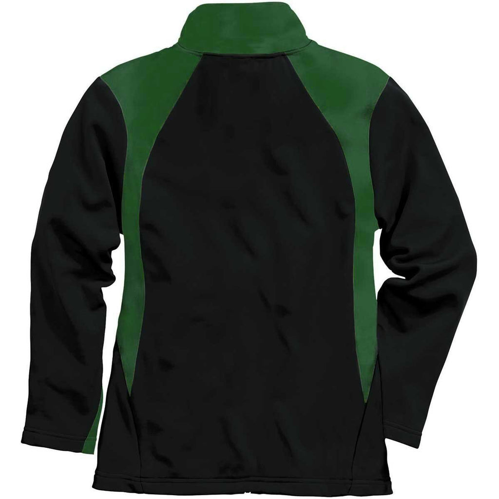 Charles River Women's Forest/Black Hexsport Bonded Jacket