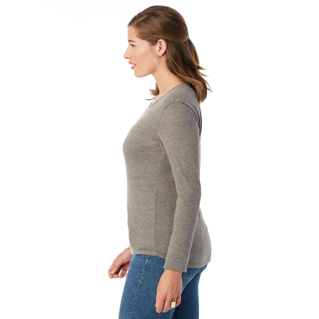 Alternative Women's Vintage Coal Keepsake Long-Sleeve
