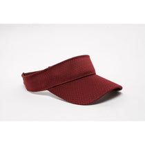 Pacific Headwear Maroon Adjustable Coolport Visor