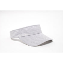 Pacific Headwear Silver Adjustable Coolport Visor