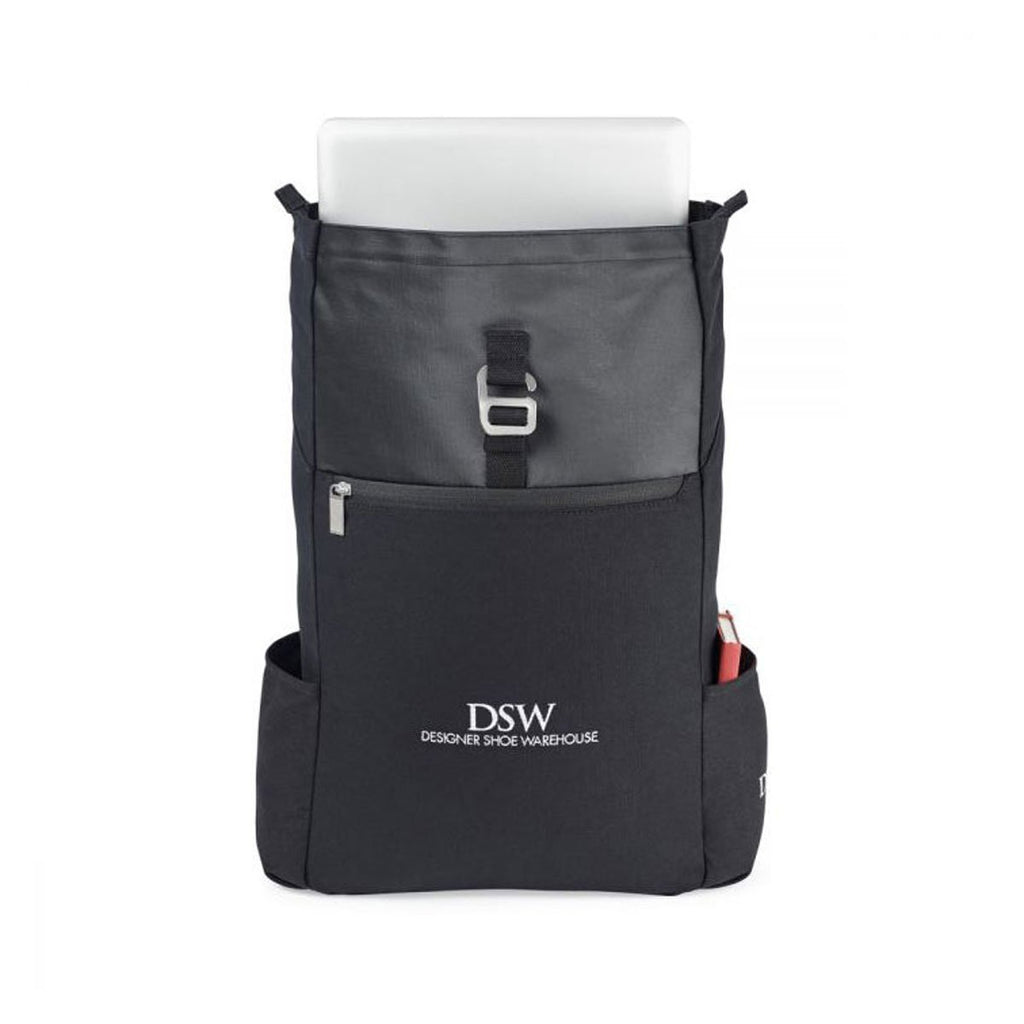 Gemline Black Charlie Cotton Computer Backpack