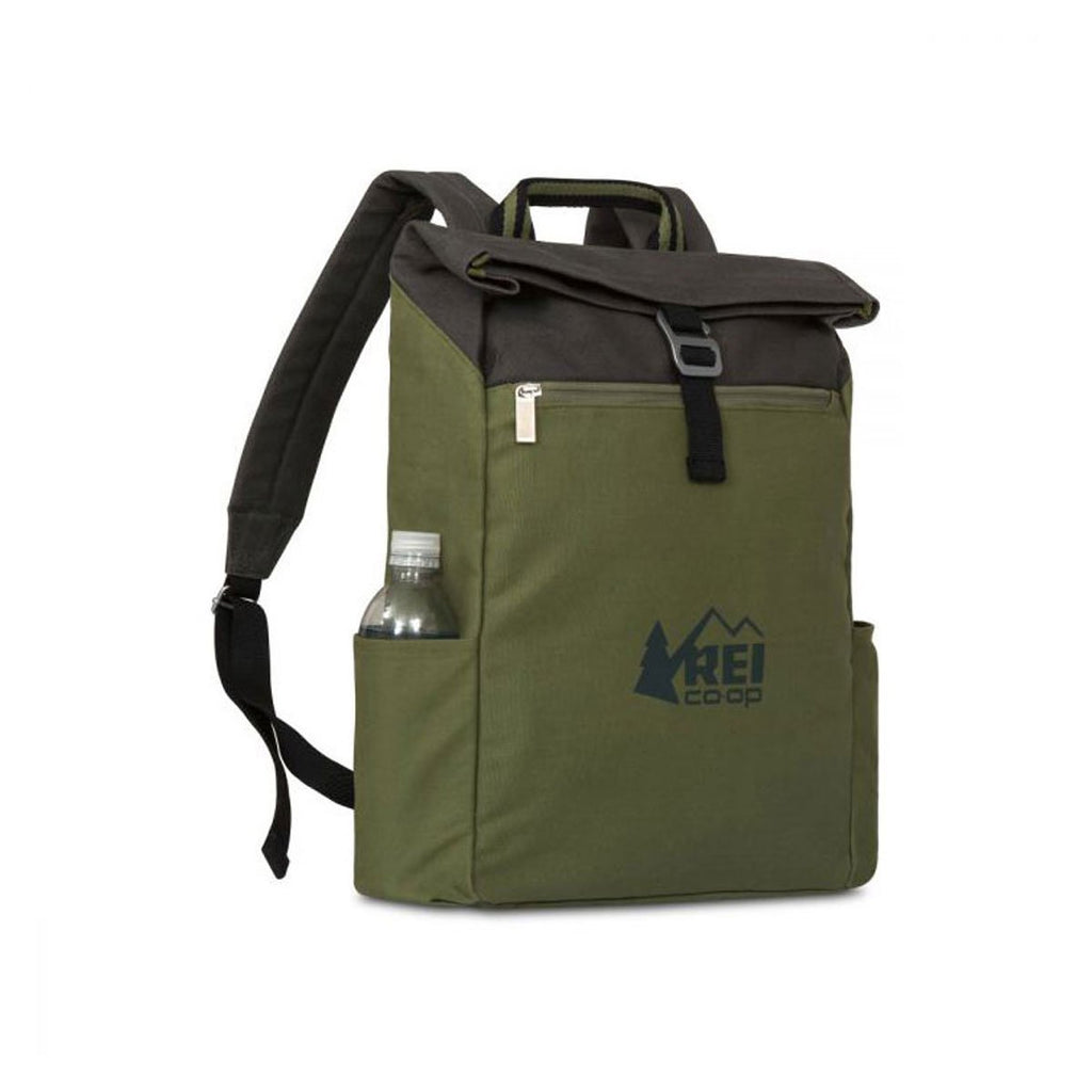 Gemline Deep Forest Green Charlie Cotton Computer Backpack