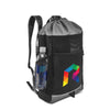 Gemline Grey Riptide Drawstring Backpack