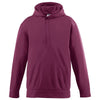 Augusta Sportswear Men's Maroon Wicking Fleece Hood