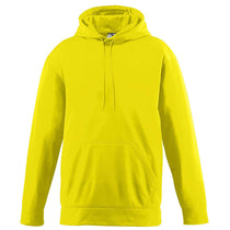 Augusta Sportswear Men's Power Yellow Wicking Fleece Hood