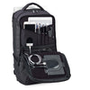 Life in Motion Black/Dark Grey Heather Linked Charging Computer Backpack