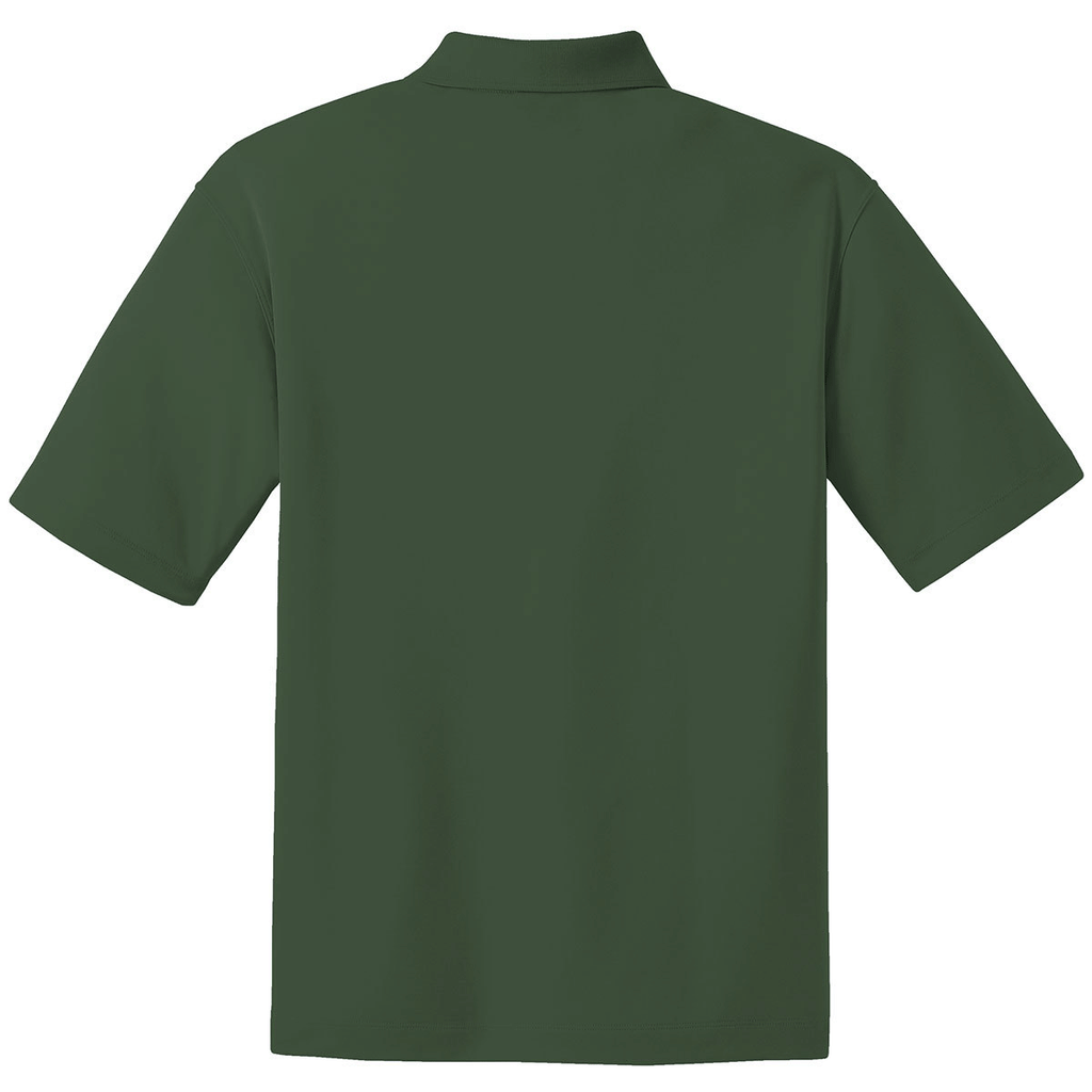 Nike Men's Tall Fir Green Dri-FIT Short Sleeve Micro Pique Polo