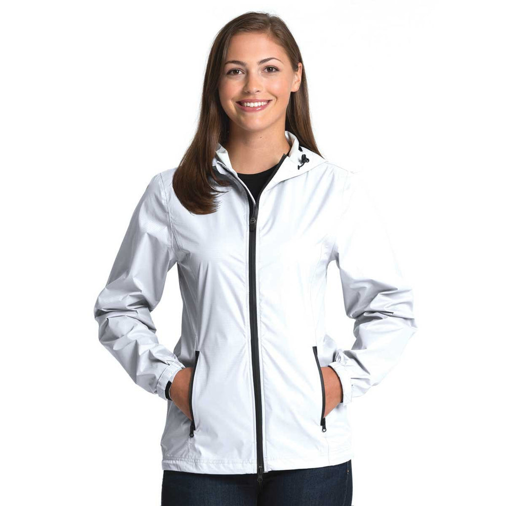 Charles River Women's White Watertown Jacket